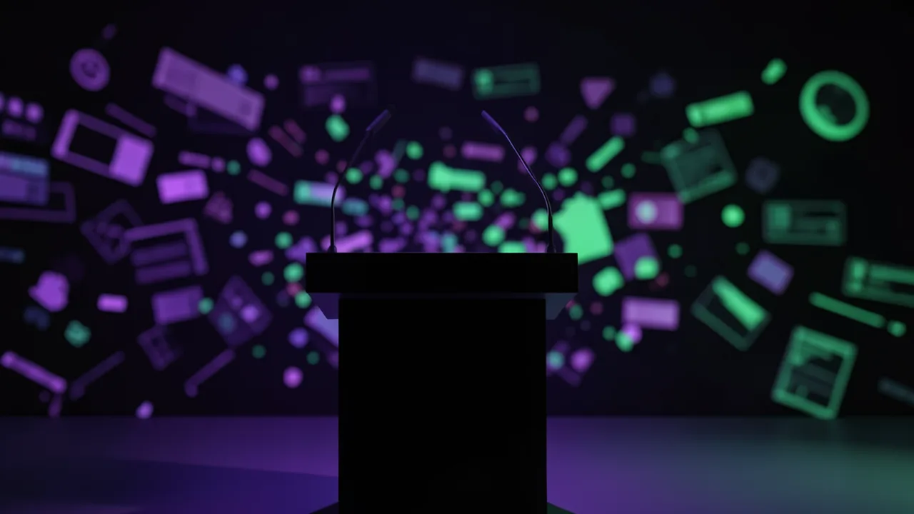 Ilustración: Trump sugiere que la secretaria de prensa Zacharia podría dejar el cargo tras cinco días
